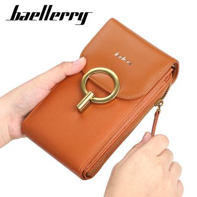 China Baellerry Waterproof Luxury PU Women Leather Purses and Handbags Shoulder Ladies Phone Money Bag for sale