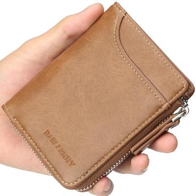 China 2021 Best Selling Baellerry Vegan Men's Wallets Waterproof Leather Card Holder Men's Leather Wallet for sale