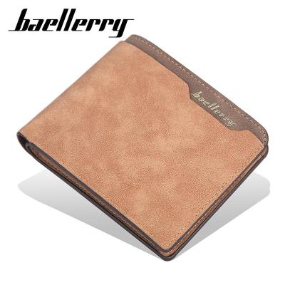 China Baellerry Factory Direct PU Leather Waterproof Wallet Men Slim Wallet for sale