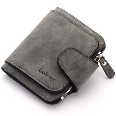 China Fashion Baellerry Women's Wallet Hot Selling Korean Short Card Zippered Wallet Cool Fashion PU Leather Wallet for sale