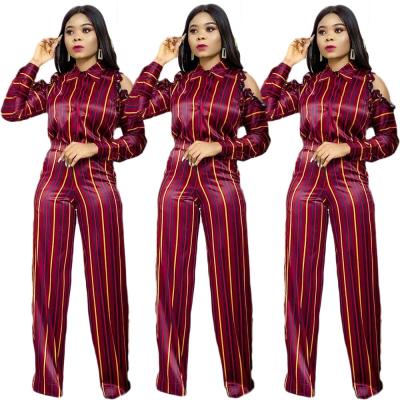 China 2020 Anti-Static Two-Piece Set Women Pants Leg Pants MOQ 1PC Wide Leg Girls Girls Wide Leg Women New for sale