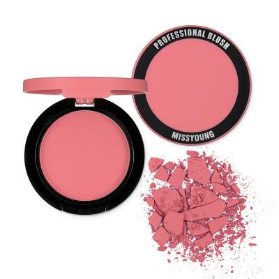 China High-gloss sunscreen blush combination for a long time to brighten profile face makeup three-dimensional cheek is red makeup blush for sale