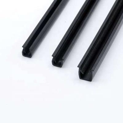 China Customized eco-friendly shape plastic seal t slot cover pvc strip seal color profile rubber rubber aluminum for sale