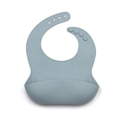 China Waterproof Silicone Mecain Bib Mecain Silicone Bib BPA Free Baby Spoon Bib Bowl Set, BABI ITEM Silicone Bib For Babies for sale