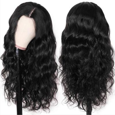 China Long Deep Wave Wig High Quality 100% Human Hair Full Lace Wig Indian Hot Sale Natural Harmonious Silky Straight Wig for sale