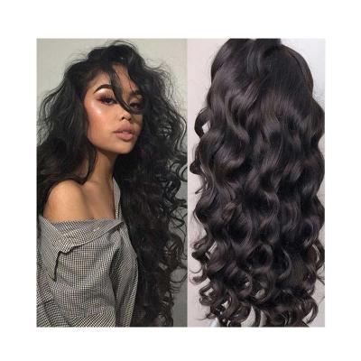 China Natural Transparent Lace Front Human Hair Wig Virgin Brazilian HD Wave Silky Straight Wholesale Full Lace Frontal Wigs For Black Women Seller for sale