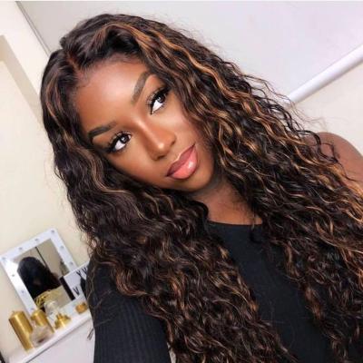 China Wholesale Ombre Highlight Wig Silky Straight Hair, Transparent 13x6 Lace Frontal Wig, Wigs Remy Hair Straight Virgin Hair Wigs for sale