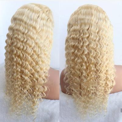 China Brazilian 613 Blonde Silky Straight Wave Full Lace Hair Wig, 613 Full Lace Wig Human Hair, 40 Inch Virgin Human Hair 613 Full Lace Wig for sale