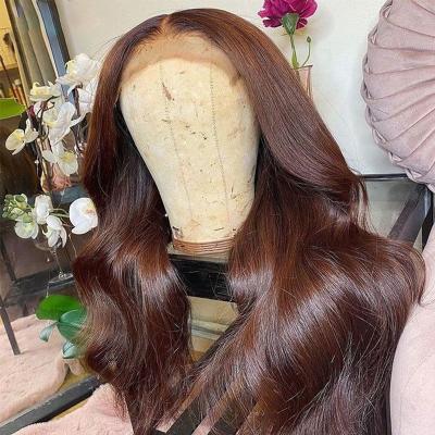 China Wholesale HD Silky Straight Wave Brazilian Hair Lace Front Color Wig, 13x6 Lace Frontal Wig For Black Women, Virgin Cuticle Aligned Hair for sale