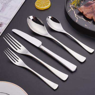 China Reusable set of cutlery of fork of knife of spoon of crockery of dishes of stainless steel from the Customizable Travel Wedding Cuisine Viable of gift for sale