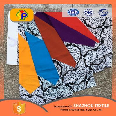 China Factory price anti static 100% printed plain rayon cotton fabric for sale