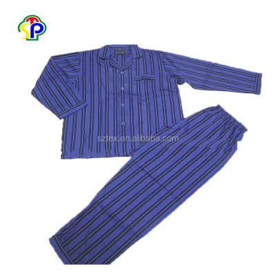 China 2017 Popular QUICK DRY Adult Men's Lounge Wear Winter Cotton Pajamas Yarn-Dyed Sleep for sale