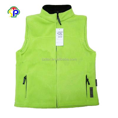 China Sustainable Ladies Eco-Friendly Fleece Fashion Vest for sale