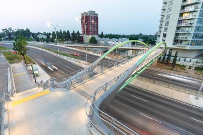 China AS 5100 Standard  Single Span Pedestrian Overpass Bridge Connecting People with Community in Australia for sale