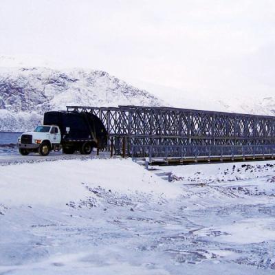 China AASHTO HS25 Steel Truss Bridges 200 Modular Prefab Bailey Compact for sale