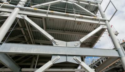 China Steel Bracing In Braced Multi Storey Frames for sale