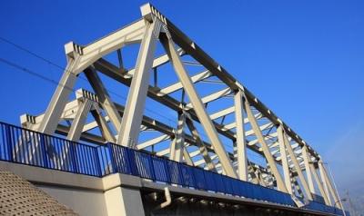 China Van de het Staalbalk van de straat Voetbrug de Doos Typische Driehoekige Snel Te koop