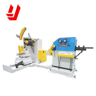 China Factory Yongheng Hydraulic Metal Coil Stamping Line Automatic Tension Steel Plate Shear Single Straightening Machine for sale