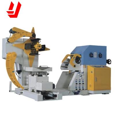 China Hydraulic Factory Yongheng HGS3A Model 3 in 1 NC Level Feeder Decoiler Stator Metal-Sheet-Leveling-Machine for sale