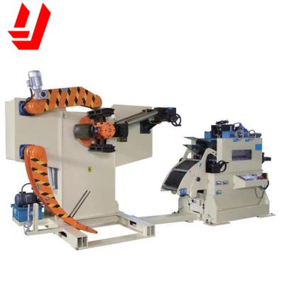 China Yongheng Factory Hydraulic 3 in 1 Automatic Trolley Loading Metal Sheet Uncoilder Machine for sale