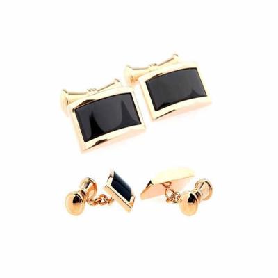 China New Classic Brass High Quality Stainless Steel Cufflinks for sale