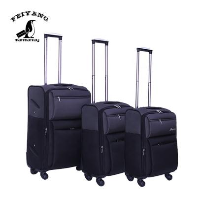 China Oxford Factory Direct Sale Waterproof Oxford Cloth Luggage Trolley Bags Luggage for sale