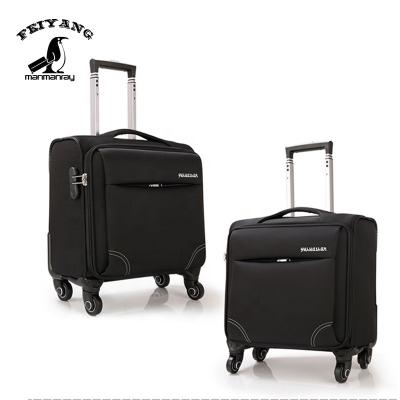 China Airport Travel Trolley Bags Business Soft Luggage Bag Mens Cloth Trolley Handbag Suitcase for sale