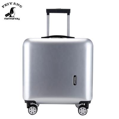 China 2019 Fashionable Business Style 18 Inch Travel Smart Luggage Suitcase for sale