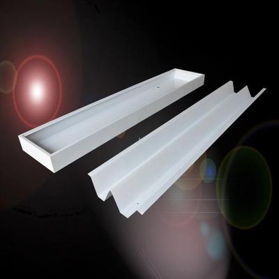 China Modern Rectangle Grill Light Fixture Desk Ceiling Light Fixture LED Outdoor Mounted Fluorescent Grill Lamp Panel for sale