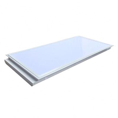 China Modern Home Office Prism Wafer Lamp Grill Light Fitting Fluorescent Light Fixture Recessed Grill Lamp Panel for sale