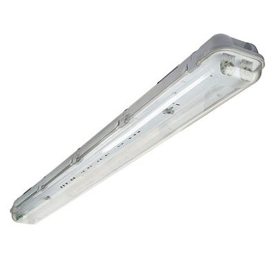 China ABS/PS/PC t8 IP65 IK08 led lighting tri proof light fixture 4 inch for sale