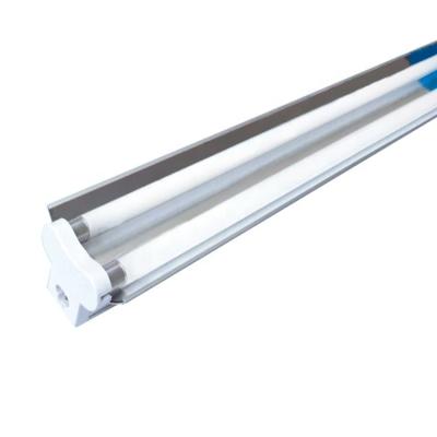 China Desktop t5 t8 2*60w led fluorescent light linear batten light fixture for sale