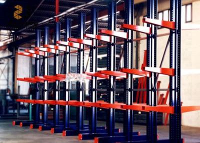 Cina Acciaio al carbonio Q235 Rivestimento in polvere Cantilever Pallet Racking / Cantilever Storage in vendita