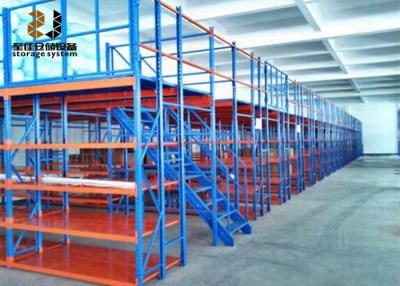 China Heavy Duty 2 - 3 Layer Metal Mezzanine Systems / Steel Storage Shelves for sale