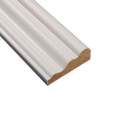 China Contemporary Waterproof Fireproof Primer MDF Floor Trim Molding Wood Frame for sale