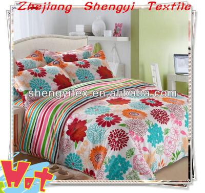 China Plain Brushed Cloth Bed Sheet / Kids Bed Bedding Comforter / Quilt Cover Sets for sale