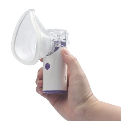 China Personal Portable Ultrasonic Inhaler Machine Atomizer Mini Handheld Inhaler Respirator Humidifier Kit Health Care Children Home Nebulizer for sale