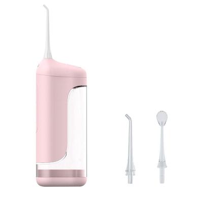 China Hot Sale TEQIN 2022 Household Water Selection Two Replaceable Nozzles Four Modes Total Cleaning Oral Flosser for sale