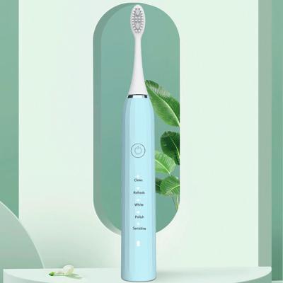 China ABS Four Working Modes Thirty-Degree Oscillation Portable Rechargeable Toothbrush for sale