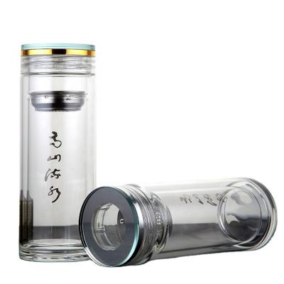 China PORTABLE Made in China Reusable Heat Insulated Glass Bottles Sublimation Water Bottles for sale