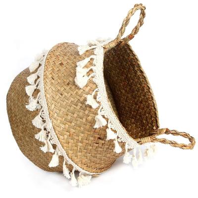 China High Quality Brand New Viable Storage Cloth Baskets Toy Rattan Box Foldable Large Lundry Wall Basket for sale