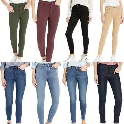 China High Quality Women's Breathable Pants Stretch Fit Ripped Plus Size Jeans for sale