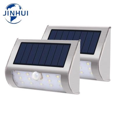 China Solar Powered Garden Wall Light Motion Sensor Solar Powered Outdoor LED Lamps Led Garden for sale