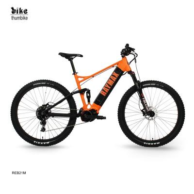 China Wholesale 29 inch 1000W electric mountain bike full suspension aluminum alloy mountain bike manufacturer mid drive electric ebike for sale