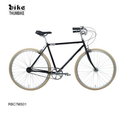 China RAYMAX Hi-ten classic alloy 700C city steel aluminum bicycle hi-ten for sale for sale