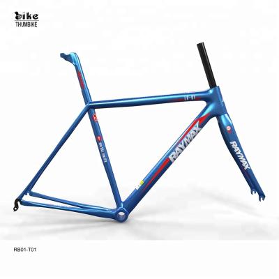 China Road Bikes RAYMAX Bike Parts With Full Suspension Carbon Bike Frame Customized for sale