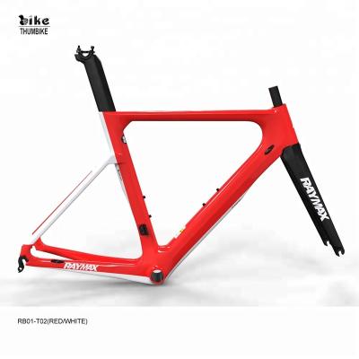 China Road Bikes Super Light Resistance Carbon Fiber Road Bike Bicycle Frame for sale