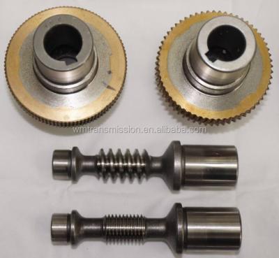 China Factory high precision OEM customized alloy steel worm and worm gear used for auto parts for sale