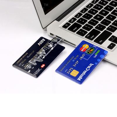 China Fast Speed ​​Data Saving New Products For 2021 Card USB Flash Card USB Business Card USB Flash Memory For Promotion for sale