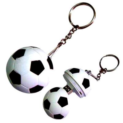 China Fast Speed ​​Data Saving Key Electronic Promotional Chain Drive Pen Football Cheap Items USB Stick Soccer USB Flash Drive for sale